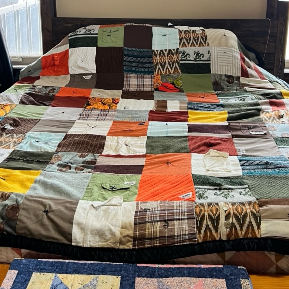 Colorful Patchwork Quilt